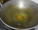 A picture of step 4 of Dahi Bhindi.