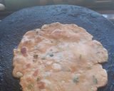 A picture of step 10 of Alu paratha.