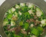 Hình bước làm 3 của món Canh bí đao nấu với gân bò