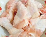 Hình bước làm 2 của món Cơm dĩa gà chiên,rau củ xào thịt xay và canh súp rau củ