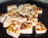 A picture of step 4 of Palak Paneer.