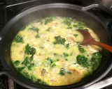 Foto del paso 11 de la receta: Pollo con espinaca fresca en salsa de espelta