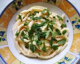 Sajtszószos 🧀 makaróni rukkolával 🥬 recept fázis 7 fotója