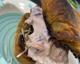 Foto del paso 4 de la receta: Hamburguesa casera con coleslaw