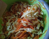 A picture of step 2 of Buttered salad.