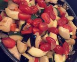 Une image de l'étape 2 de Crumble de légumes et Chorizo.