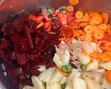 A picture of step 1 of Veg Pasta lasagna.