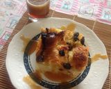 Foto langkah ke 9 dari resep Rum Raisin Bread Pudding.