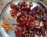A picture of step 3 of Blissful Bites for Bappa - Dates and Dry Fruits Modak.