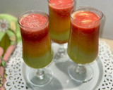 عکس مرحله 3 از دستور یخ در بهشت سه رنگ Three-color smoothie