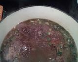 A picture of step 13 of Braised beef over egg noodles/pot roast.