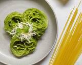 Cara Membuat Spaghetti Pesto Bayam Creamy 5