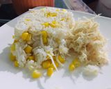 Hình bước làm 2 của món Xôi ngô