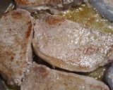 A picture of step 1 of Orange Pork.