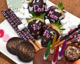 Hình bước làm 1 của món Chocolate Buffet 🍓