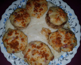 Foto del paso 6 de la receta: Champiñones rellenos de Jamón, con Bechamel gratinados😋🍽