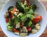 Foto langkah ke 3 dari resep (Eat Clean Menu) Tumis Ikan Brokoli.
