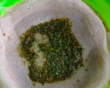A picture of step 2 of Minty lemon juice.