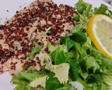Foto del paso 16 de la receta: Salmón al horno con crema de hinojo y polvo de bacon