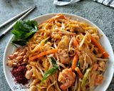 Foto langkah ke 6 dari resep Pad Thai.