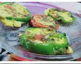 A picture of step 2 of Stuff egg capsicum 🍽️.