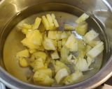 A picture of step 1 of Bhagar Pineapple Kesari.