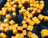 Foto del paso 1 de la receta: Ensalada de calabaza y espinacas