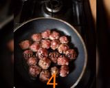 A picture of step 4 of Macaroni in beef.