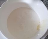 A picture of step 2 of Peach and Amaretto Gelato.