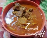 A picture of step 4 of Hyderabadi Aloo Gosht Khorma.