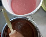 Foto langkah ke 3 dari resep Brownies Stroberi ala Amanda.