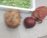 A picture of step 1 of Veg biryani.