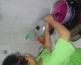 Foto langkah ke 2 dari resep Puding Naga Merah.