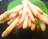 Foto del paso 1 de la receta: Espárragos blancos y alioli de calabaza