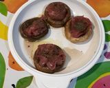 Foto del paso 2 de la receta: Champiñones rellenos de carpaccio con parmesano y finas hierbas