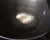 A picture of step 1 of ChhenaTarkary (Curry).