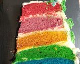 Foto del paso 11 de la receta: Tarta arcoíris - Rainbow cake