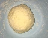 A picture of step 1 of Fried gurasa.