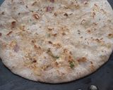 A picture of step 5 of Paneer cheese paratha.