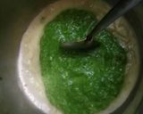 A picture of step 4 of Coconut spinach soup.