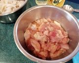 柿子雞肉照燒的食譜步驟1照片