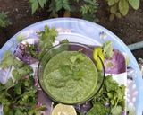 A picture of step 4 of Coriander onions chutney.