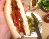 عکس مرحله 2 از دستور ساندویچ سوسیس و سیب زمینی 😋