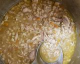 A picture of step 2 of Chicken and Barley Soup.