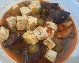 Foto langkah ke 6 dari resep Tahu & Kerapu kering asem-asem.