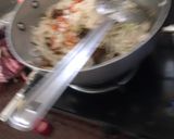 A picture of step 4 of Veg chowmein.