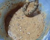 Foto del paso 3 de la receta: Budín de harina integral, banana, almendras y chocolate amargo
