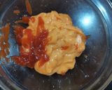 Foto langkah ke 3 dari resep Salmon Mentai Rice.