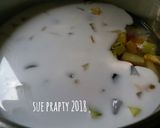 Foto langkah ke 4 dari resep Puding Buah.