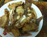 รูปขั้นตอนการทำที่ 8 ของ ปลาทับทิมทอดราดซอสเปรี้ยวหวาน(แบบทานได้เกือบทั้งตัว)